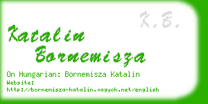 katalin bornemisza business card